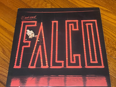FALCO Emotional ORIGINAL 1986 LP Vinyl Album MINT