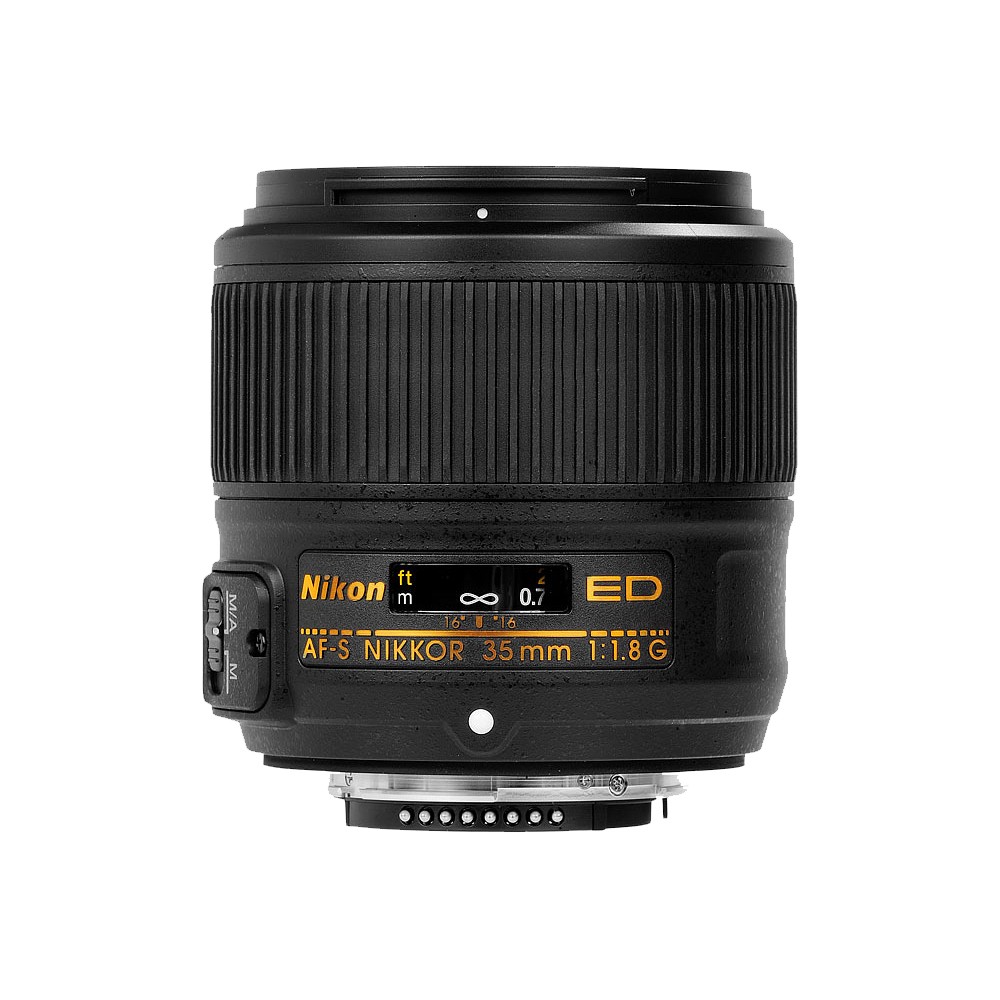 Nikon AF-S NIKKOR 35mm f/1.8G ED Lens - 11pc 256GB Memory Care