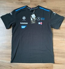 Mercedes EQ Formula E Team T-Shirt ? Black ? Stretch Single Jersey 