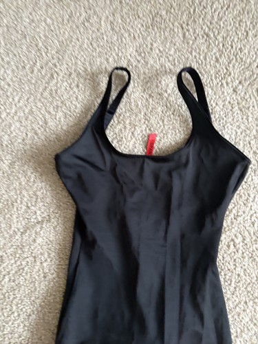SPANX Full Slip SmartGrip Open-Bust Shapewear Dress 10178R Black size small - Afbeelding 9 van 9
