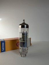 1x  ECL86    RTC  label , vacuum tube valve röhre, NOS NIB