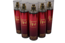 5 BATH  BODY WORKS FOREVER RED FINE FRAGRANCE MIST 8 OZ