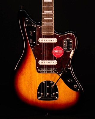 Squier Classic Vibe '70s Jaguar, Laurel FB, 3-Color Sunburst - BLEM