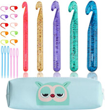 Large Crochet Hooks,25Mm 20Mm 18Mm 15Mm 12Mm Crochet Hooks,Large Crochet Hooks f