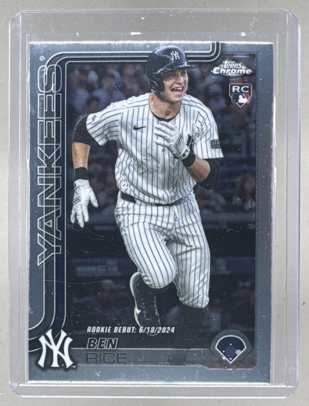 Ben Rice 2025 Topps Chrome Update #USC138 Rookie RC