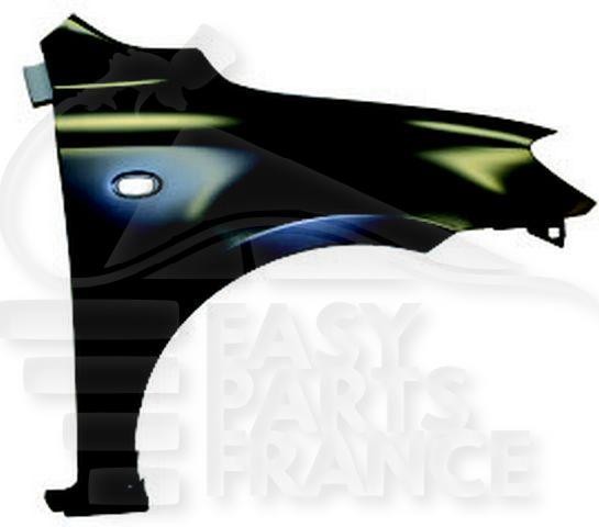 Aile avant droite Mazda 2 03/03-08/07 acier premium avec support feu