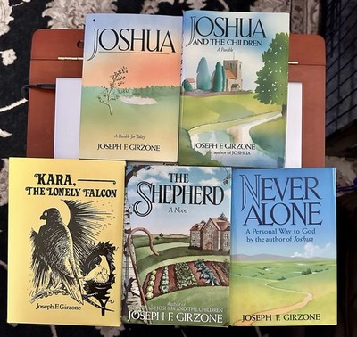 JOSEPH F GIRZONE JOSHUA BOOK LOT OF 5 KARA, THE LONELY FALCON 4 HARDCOVER 1 PB