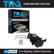 TRQ Disc Brake Pads Set Kit Posi Ceramic Front for BMW 5 7 Series New