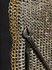 Handmade Riveting Pliers: Medieval Chainmail Tool steel to strong