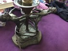 Antique Art Deco naked flapper  lady light needs repaired for light to work — photo 4