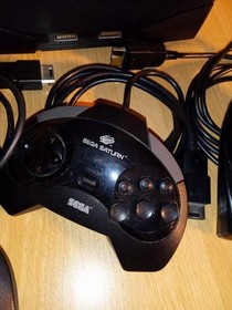 Sega Saturn w/ 3 Controllers & cables, Video Output Problem