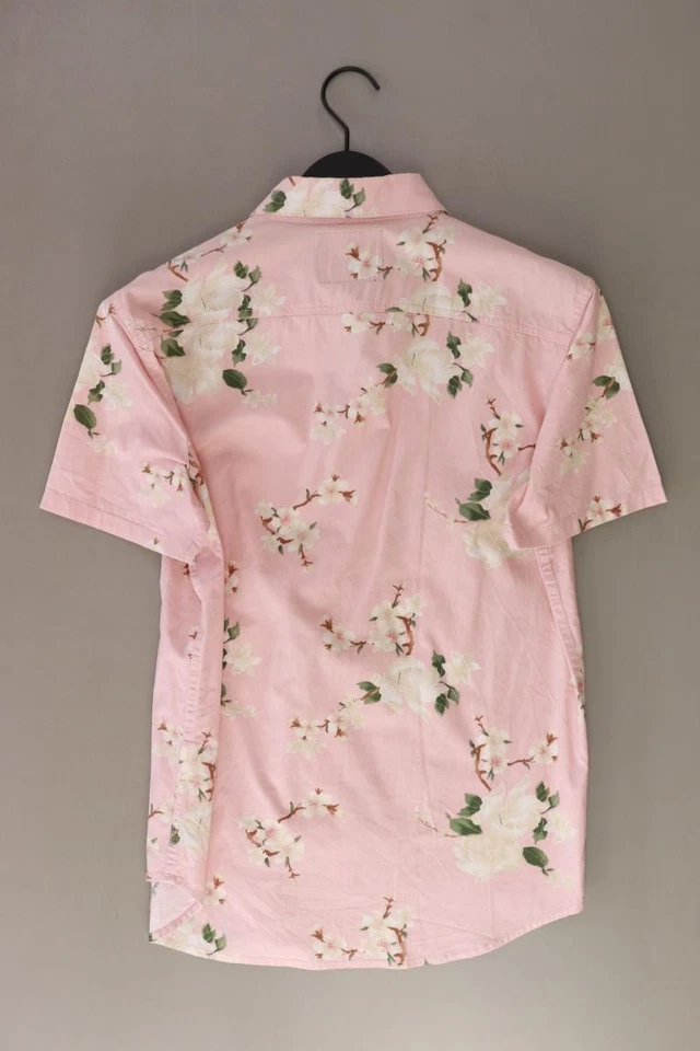 Hollister camicetta per uomo taglia 46, S con disegno floreale rosa di cotone - Immagine 2 di 4