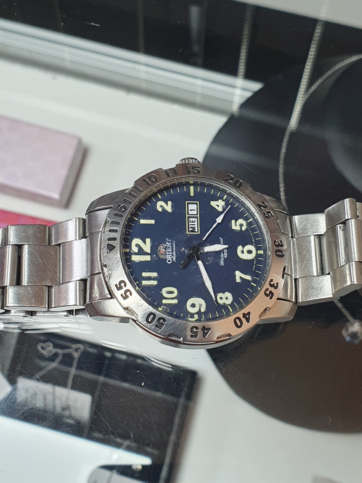 ORIENT AVIATOR Ref.EM7A-C0-A Automatic WR100M Dee… - image 6