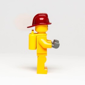 LEGO&reg; Fire Fighter Minifigure (cty1286) 4208 Male Helmet Rescue City Town