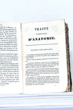 LIVRE ANCIEN BAYLE TRAITE ELEMENTAIRE ANATOMIE 1833