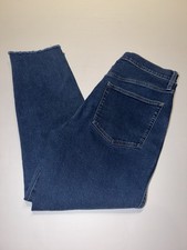 J.Crew High-Rise Classic Vintage Jeans Women 30 Blue Straight Leg Stretch Denim