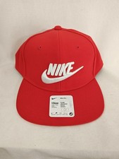 NWT Youth Boys Snapback Nike Pro Red White Embroidered Adjustable Hat Cap NEW