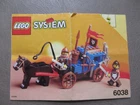 Vintage 1992 LEGO System Castle: Wolf-pack Renegades (6038) Manual Only