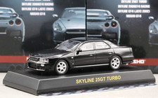 Kyosho 1/64 Skyline & GT-R Collection Nissan ER34 R34 25GT-X Turbo 1998 Black