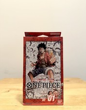 One Piece TCG Starter Deck ST01 Straw Hat Crew English FACTORY SEALED