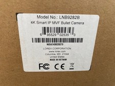 Lorex LNB9282B 4K Motorized Varifocal Smart IP Security Camera 4x Zoom, 30FPS