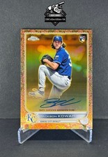 2022 Topps Gilded Collection Jackson Kowar Rose Gold Rookie Auto 03/25 #GEA-JK