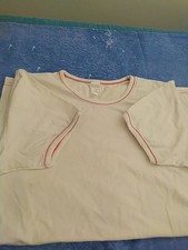 Maglietta uomo Yamamay mai usata - bianca con bordi a rilievo rossi 