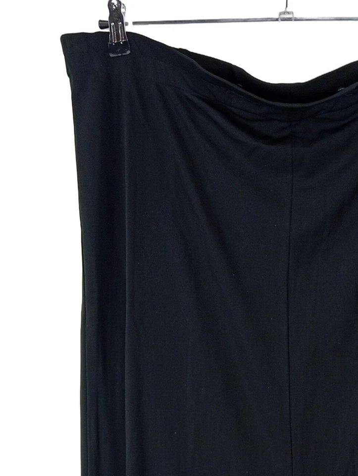 MY LINE Jupe taille haute Dames Jupe T EU 50 noir style décontracté - Photo 3/4