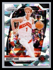 Gradey Dick Toronto Raptors 2024-25 Panini Prizm #205 Prizms Ice