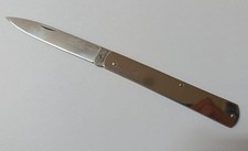 COLTELLO COLTELLINO SFILATO SICILIANO INOX RICHIUDIBILE CM. 23 MANICO METALLO