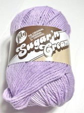SUGAR  N CREAM COTTON YARN. 1pk. 4oz. ORCHID. ICombine Shipping. READ DETAILS