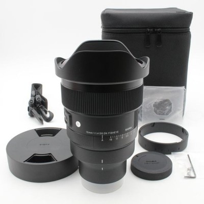 15mm f1.4 DG DN DIAGONAL FISHEYE Art for Sony E-mount with case 108007