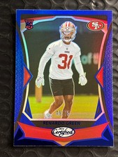 2024 Panini Certified /75 Rookies Renardo Green Blue Mirror (RC) 49ers #149