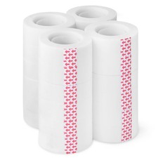 Amazon Basics Matte Finish Invisible Tape, 3/4" x 1000" 24-Pac, Translucent