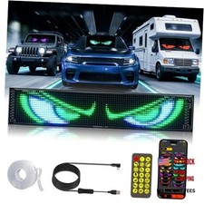 LED Devil Eye Lights for Windshield Advanced Chip, 100 23"x5" Black-1PC
