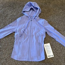 Lululemon Women's Define Cropped Hooded Jacket Nulu DULI 4 Nwt
