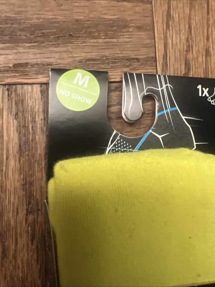 Nuevo con etiquetas Lote de 2 Calcetines Medianos EXPERIA Thorlos Ionic+ Pestaña Plateada y Amarillo Balega Foto 2 de 4