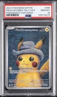 2023 POKEMON SVP POKEMON X VAN GOGH #085 PIKACHU WITH GREY FELT HAT PSA 10