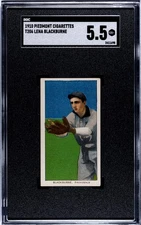 1910 T206 Lena Blackburne Piedmont 350/25 SGC 5.5
