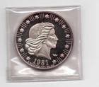 1 Oz .999 silver World Wide Mint 1981 American Eagle Vintage RARE, UNCIRCULATED