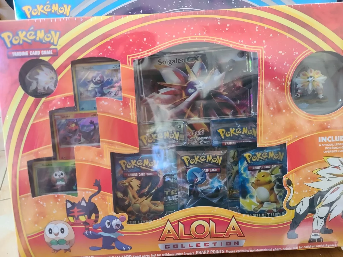 Pokemon Alola Solgaleo Collection Box (New Sealed)