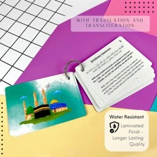 Umrah Dua Cards | Madina | Islamic Gift | Quran | Muslim | Dhikr | Umrah Cards