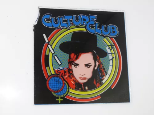 Vintage Carnival/Fair/Game/Prize 6" Glass Mirror Culture Club Music Band