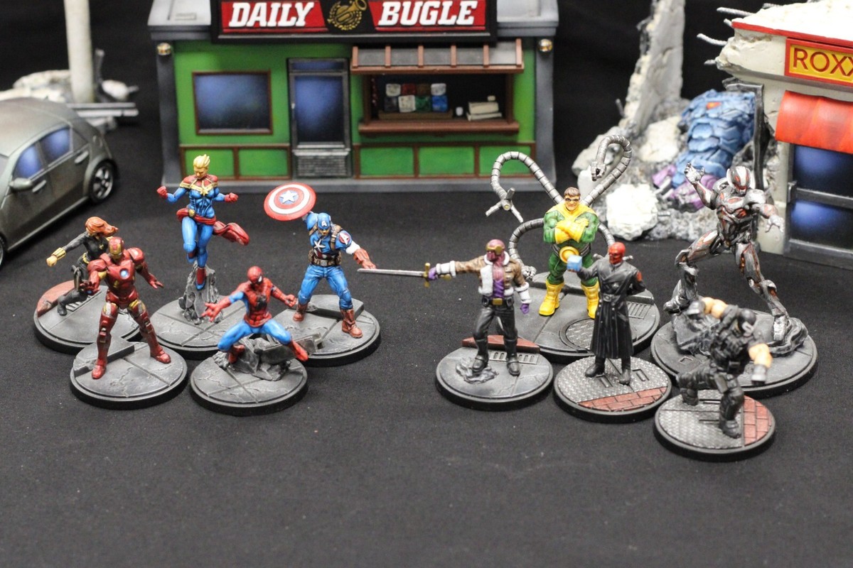 Marvel Crisis Protocol MCP - Core Set Characters - Pro Painted