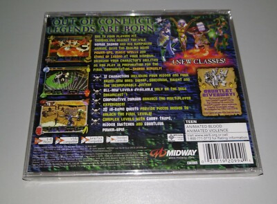 Gauntlet Legends (Sega Dreamcast, 2000) Complete New Sealed