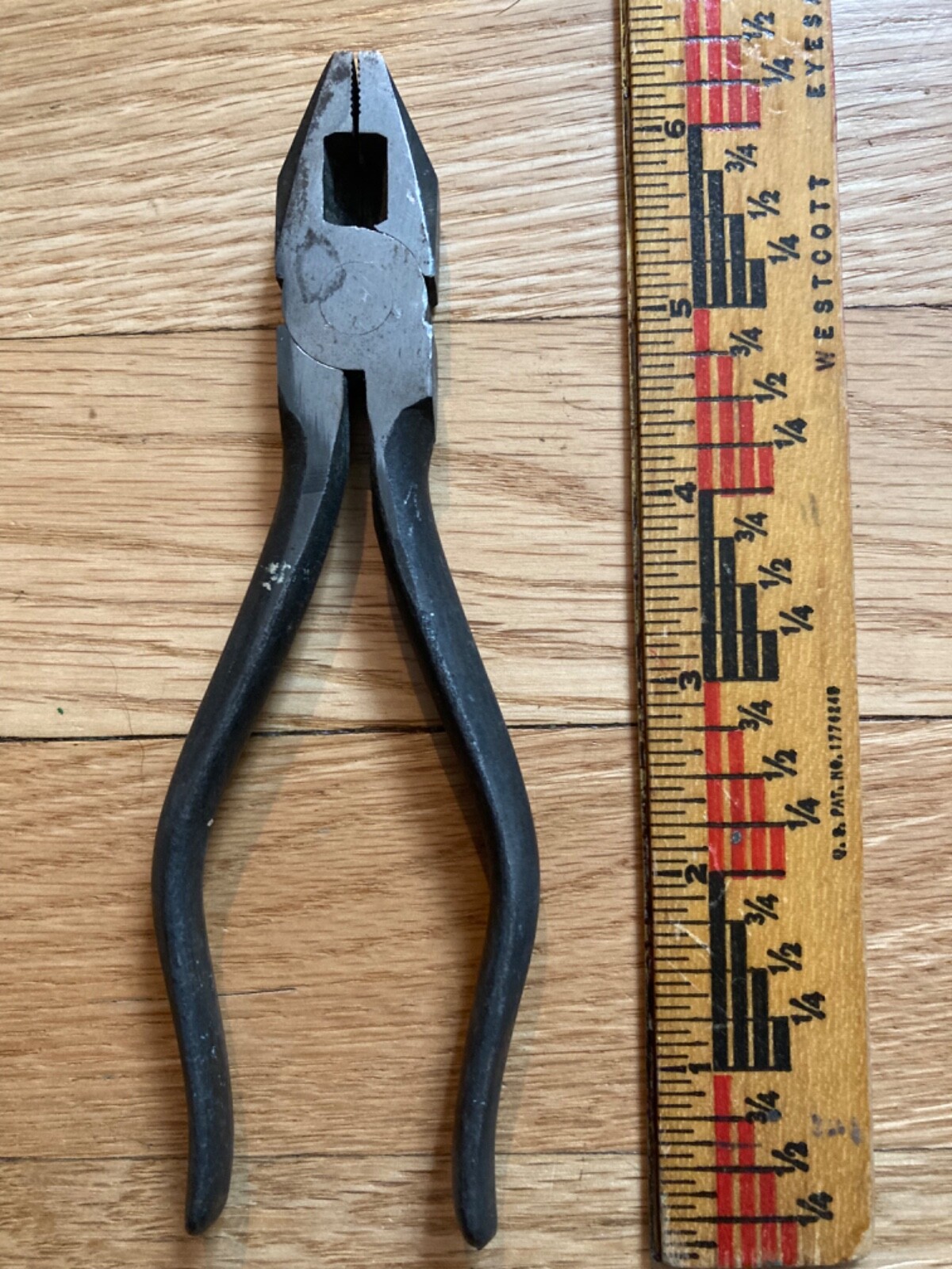 PEXTO TOOLS 406 VINTAGE PLIERS LINESMAN MADE IN USA SIDE CUTTERS TOOL 406 eBay