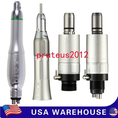 Premium Plus Dental Hygiene Prophy Handpiece 4:1 Straight Nose Cone Air Motor 4H
