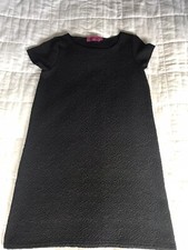 Womens Boohoo Black Top Mini Dress Size 14