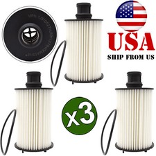 3X Engine Oil Filter For Land Rover Range Rover Sport Velar 3.0L 5.0L  LR011279