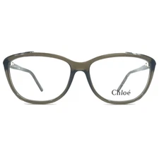 Chloe Eyeglasses Frames CE2648 305 Shiny Light Khaki Square Full Rim 54-15-135
